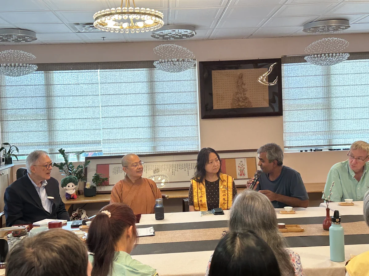 Austin Xiang Yun Temple Hosts Buddhist Lecture, James Chao Speaks on the Daily Practice of Humanistic Buddhism