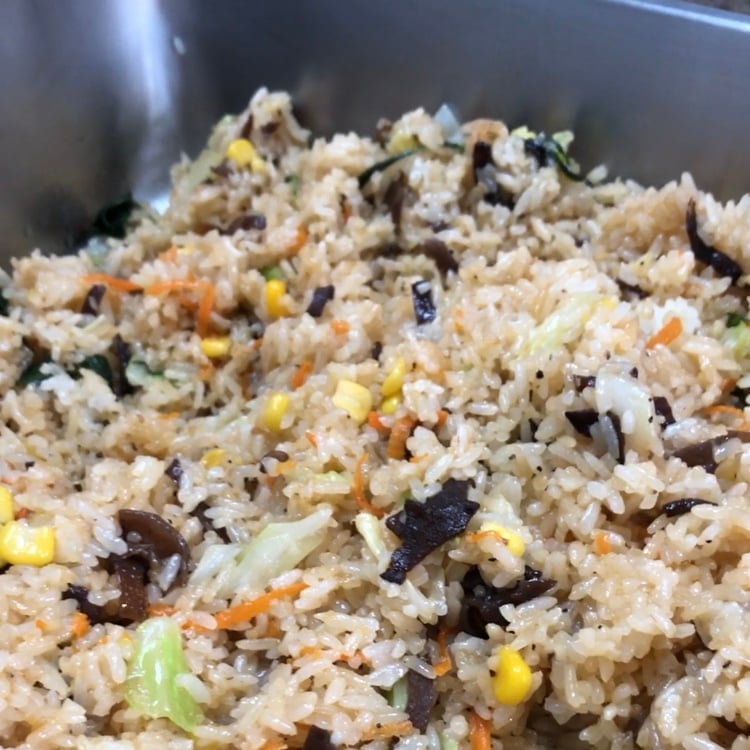 古早醬油炒飯