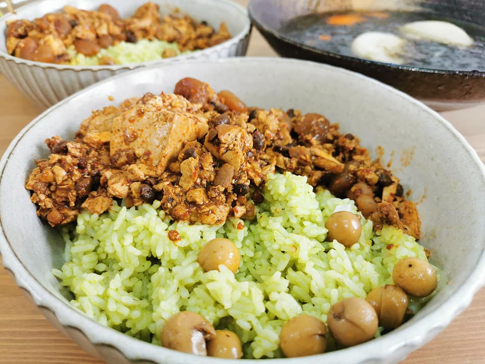 好蝦麻婆豆腐香飯（全素）